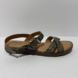 Born Women’s Jemez Gold Slingback Sandals, Size 9 M